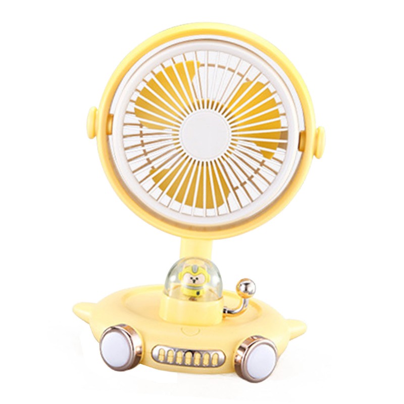 Cute Mini Handheld Fan Small Personal Desk Table Fan 1200mah