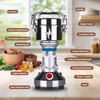 750g Electric Grain Mill Grinder, Stainless Steel High Speed Dry