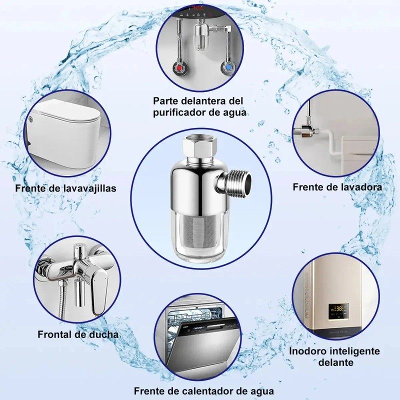 Para Acero Inoxidable Filtro Purificador Agua Para El Hogar