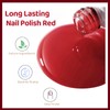 Virellay 15ML Schnelltrocknender Langanhaltender Nagellack - Hochwertig Roter Nagellack Langanhaltender