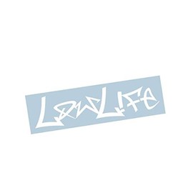 Low Life Graffiti Windshield Banner Decal Sticker 23"