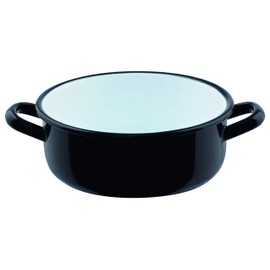 Riess 0236-017 Classic-Giants Dwarf Casserole, Diameter-12 cm Black