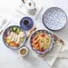Selamica Ceramic Pasta Bowls Set 34 OZ, Large Salad Bowls