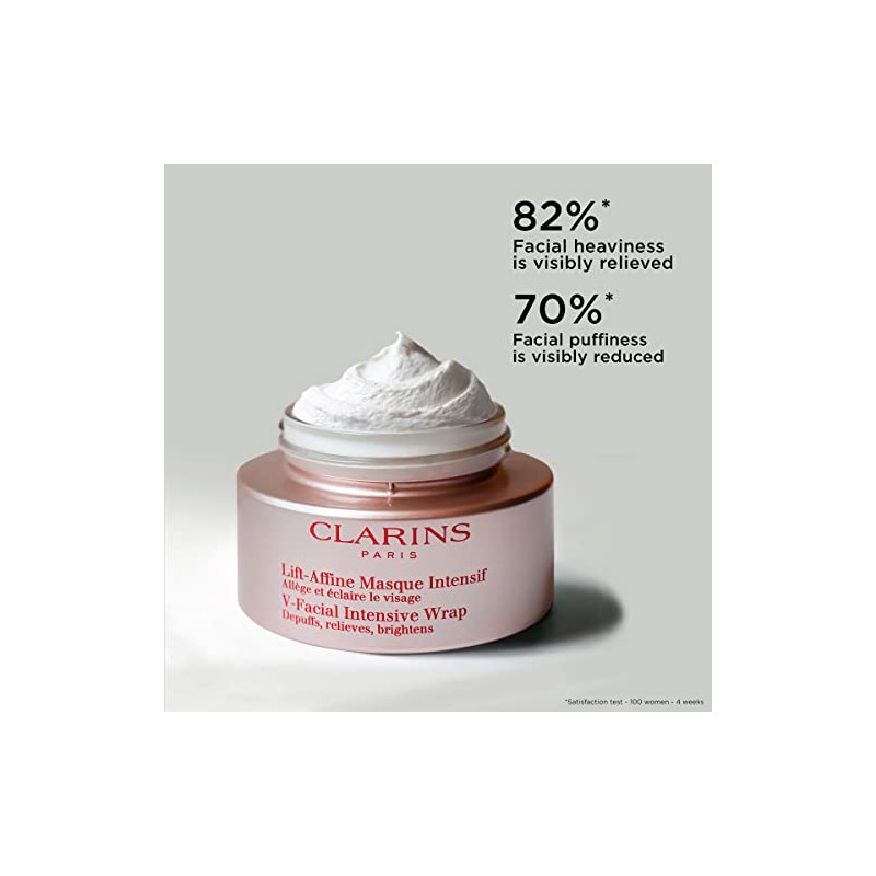 Clarins V-facial Intensive Wrap For Women, 2.5 Oz