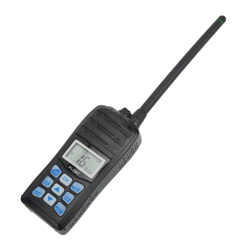 Marine Walkie Talkie Handheld IP67 Waterproof Floating 5W VHF Transceiver