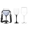 Beautyflier Wine Glass Insulator/Drink Holder/Neoprene Sleeve with Adjustable Neck Strap