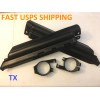 Unbranded Black Front Fork Guards & Brackets For Kawasaki Dirt
