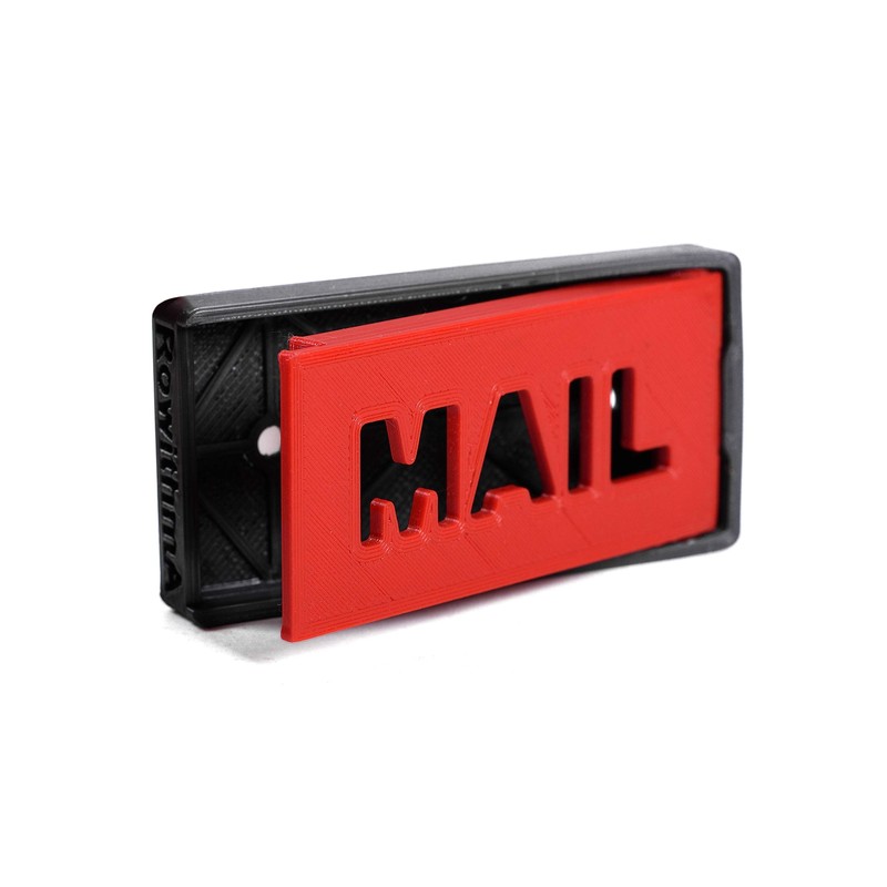 RowithmA Mailbox Flag Front Mount Flag 4" x 2" x