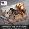 CounterArt Southwest Horses 3mm Heat Tolerant Tempered Glass Cutting Board