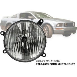 Auto Parts Avenue APA Replacement Fog Light for 2005 2006 2007 2008 2009 Mustang GT Passenger Right RH Side 9R3Z15200A FO2593207