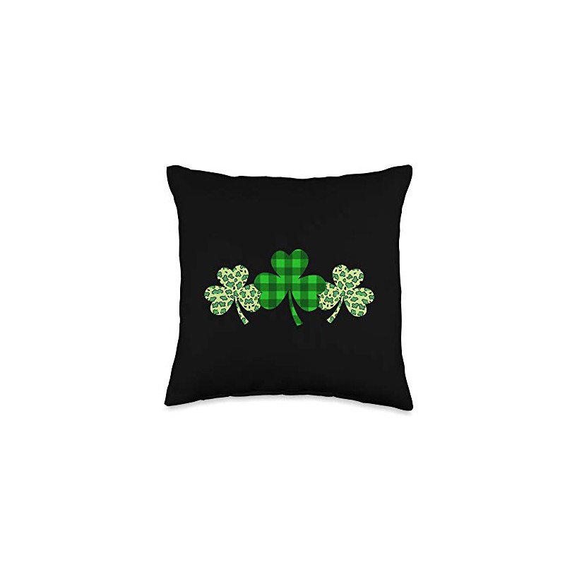 Shamrock Leaf St Patrick Gift For St Patrick's Day Throw