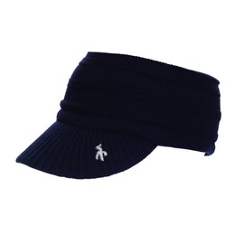Green Lamb Hillary Knit Visor Navy