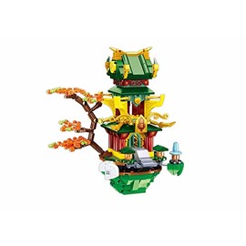 Sluban The Blue Temple M38-B1003 Clamping Blocks 477 Pieces