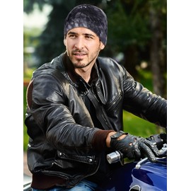 6 Pieces Winter Skull Caps Men Warm Polar Fleece Beanie Hat Windproof Unisex Watch Cap (Classic Color)