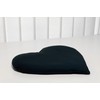 Grain Pillow Heart ca. 30 x 25 cm dark blue,