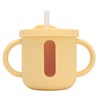 Silicone Sippy Cups Double Handles Lightweight Toddler Training Cup with