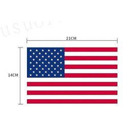 USA American String Banner Flag,16 ft 20 Mini Flags String, 5.5 x 8.2 Inch String Flag Banner, Indoor and Outdoor Party Decorations.