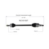 GSP NCV51007 CV Axle Shaft Assembly - Left Rear (Driver