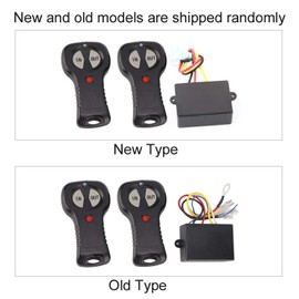 Yctze 1 Pair of 12 V Universal Wireless Winch Remote Control, Controller Kit for Car Truck - Winch Control, Winch Controller, Winch Remote Control