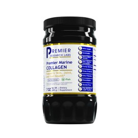 Premier Research Labs Premier Marine Collagen - Marine Collagen Powder to Support Healthy Skin & Bones - Joint Health Supplement & Gut Support - Marine Collagen Sourced from Deep-Sea Fish - 7 oz
