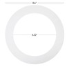 Maxxima 12 Pack 6 in. Goof Rings for Recessed Lights,