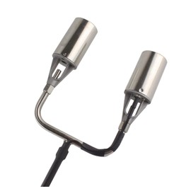 TITUS Push-Start Propane Weed Torch High Output Wood Ice Snow Roofing Road