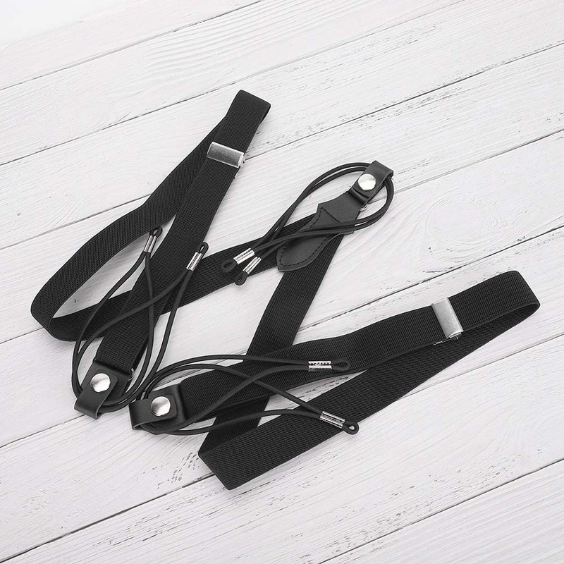 Tirantes en Forma de Y con Correas ajustables.