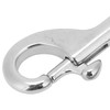 2 Pieces 68mm Diving Swivel Eye Carabiner Hook, 316 Stainless