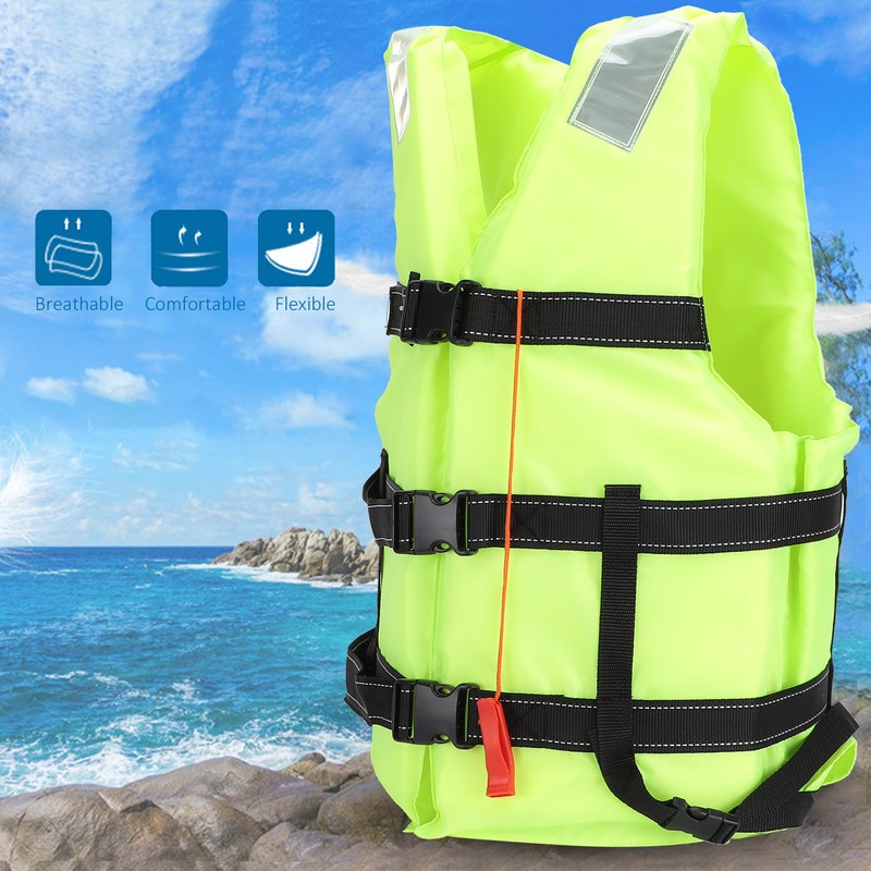 Adult Outdoor Fishing Rafting Life Jacket Life Saving Oxford Fabric