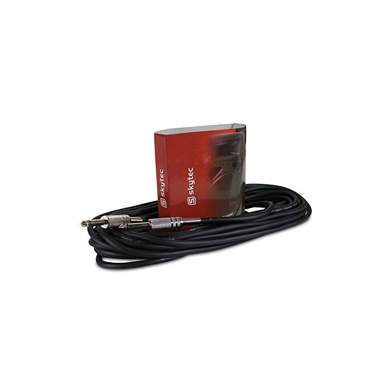 Skytec 6.35mm Male Jack To 6.35mm Male Jack Speaker Cable