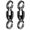 QISHUO Ball Rolling Bearing Swivel Saltwater High Strength Fishing Swivel