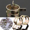 50PCS 5 Size Hose Clips Spring Hose Clamps Mini Fuel