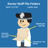 Manila File Folders, Doctor Stuff, Letter Size Reinforced Jeter Style