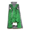 Z&H (Green) Sequin Straps Elastic Straps Green Costume Accessory Green