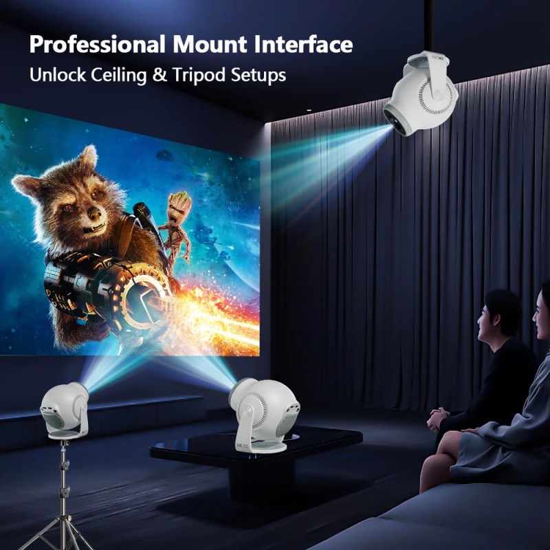 Topleo Android 14 Smart Projector 8K Decoding With Speaker Home