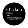 Chicken Definition Gift - Chicken Lover Gift Idea Women Men