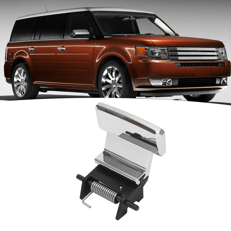 Center Console Lid Striker Handle Latch FA8Z 7406064 AA Chrome