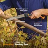Fiskars Hand Saw, Folding Saw with Dual Position Locking Saw