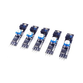 ANGEEK KY-033 Line Folger Line Tracking Sensor Module TCRT5000 for Arduino Pack of 5