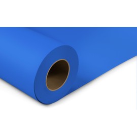 Denny Manufacturing - Seamless Paper Backdrop for Photography, Blue Seamless Paper Roll - Royal Blue (53 in x 36 ft) Includes Free Roll Black Gaffer Tape (2 in x 13 ft)