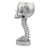 Skull Planter Spine Stand Set Innovative Exquisite Decorative Hand Painted