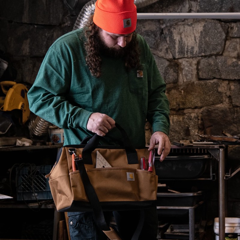 Carhartt Onsite Tool Bag, Durable Water-Resistant, Tool Storage Bag, Midweight,