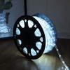 50ft 360 LED Waterproof Rope Lights, 110V Connectable Indoor Outdoor