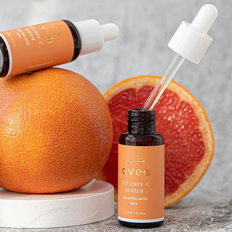 Avea Wrinkle Improvement Whitening Functional Vitamin C 20% Ampoule, Vitamin