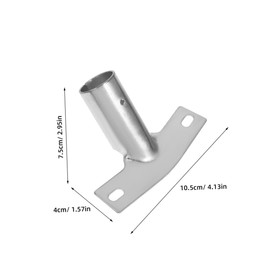 Levemolo 4PCS Handle Adapter for Poles Broom Head Connector for Household Cleaning Tools Ergonomic Design Easy Installation Compatible with Various Broom Handles