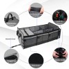 VEHITO Universal Gray Waterproof Car Trunk Storage Organizer &3compartments