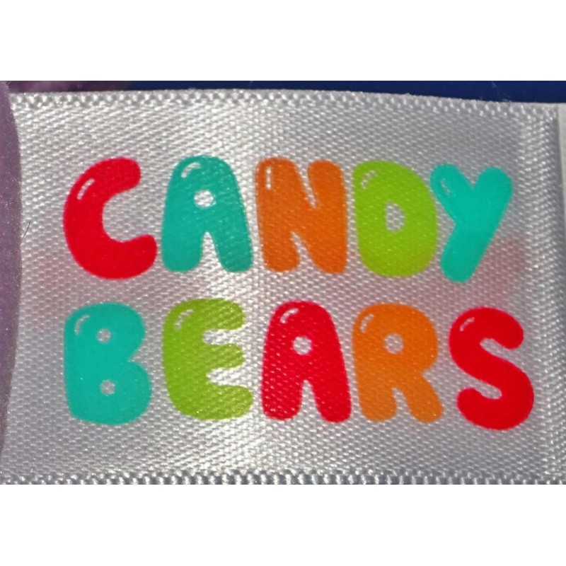 Yoonique Candy Bear Plush soft Teddy bear cub 7"butterfly/an