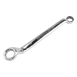 Larcele Double Box Ratcheting Wrench Combination 45-Degree Offset Spanner Metric, 1Pcs STBS-02 (0.51-0.59in/13-15mm)