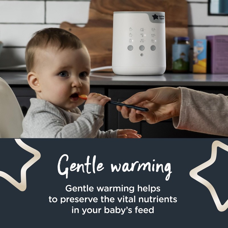 Tommee Tippee All-in-One Advanced Electric Bottle and Food Pouch Warmer,