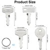 4 Pcs Golf Cart Keys Set, Golf Cart Key Replacement